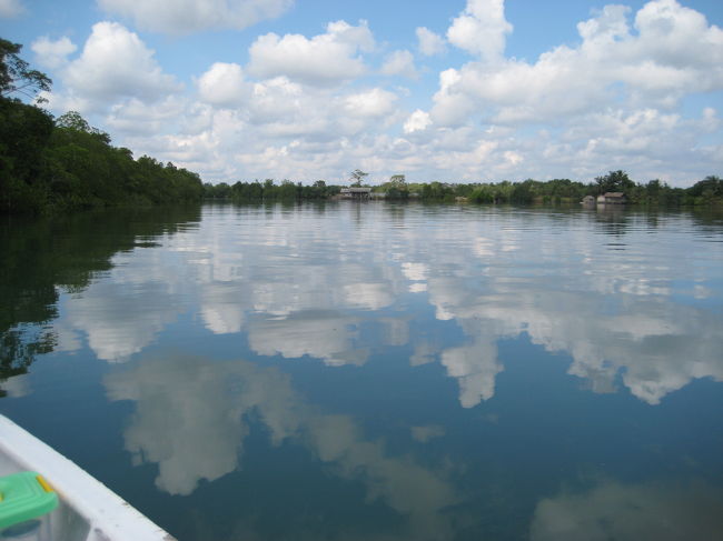 絶景！ボートより雨の後。
