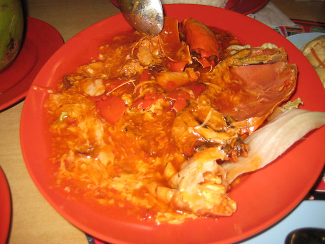 シンガポールといえばこれ！チリクラブ！