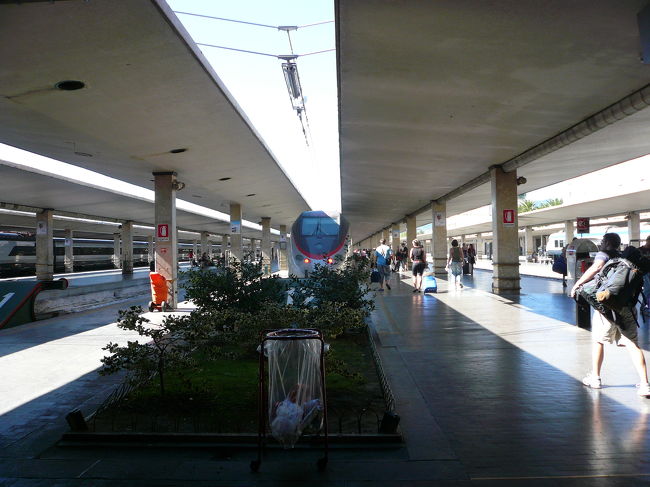 ユーロスター・イタリアにてフィレンツェ・サンタ・マリア・ノヴェッラ駅に到着