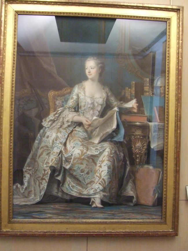 ポンパドール婦人。<br />美人の絵が大好きなんです。