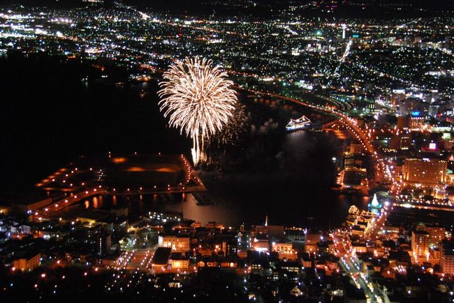 約５分の花火でした