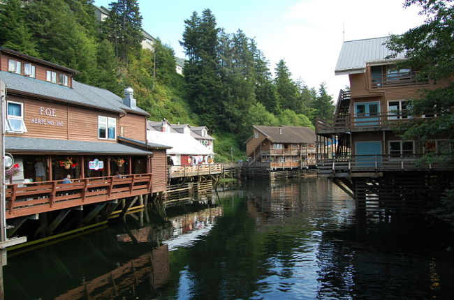 ケチカンのクリーク沿いの町並みは雰囲気が出ていてお勧め。