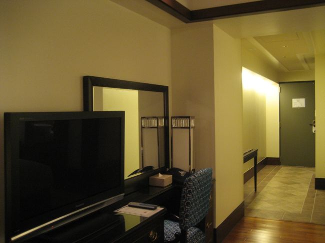 テレビはVIERA、ビデオオンデマンドもあり！！<br /><br />残念ながら、このときのプログラムはイマイチでした･･･　<br />やたらと韓国ドラマが多かった気がします。