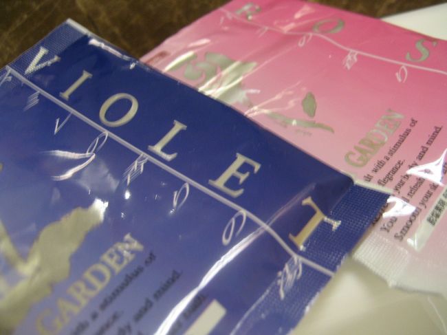 入浴剤も2種類、用意されてありました。