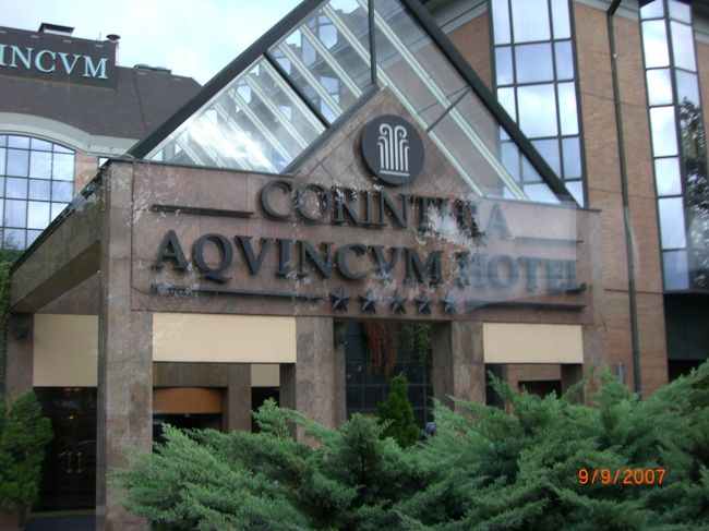 宿泊したホテルアクインカム<br /><br />五つ星の高級ホテルです