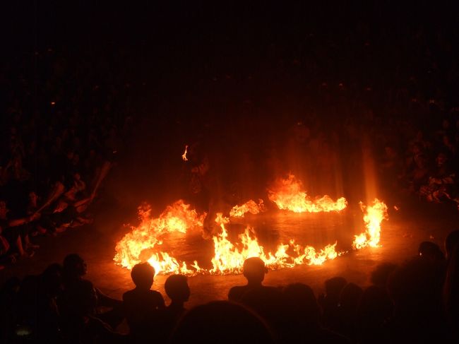 最後はファイヤー！！