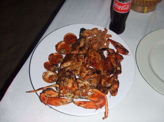 たくさんのシーフード↑↑<br />おいしかったぁ♪