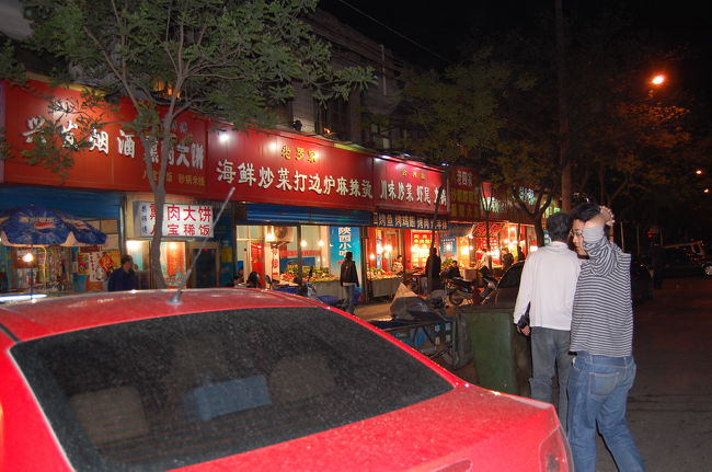 西安の車はこのような感じで汚れているのが多い。