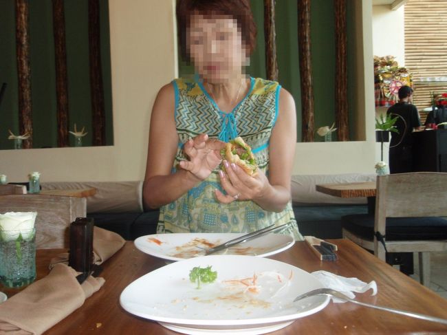 結局食べきれず、残りは母がバクリ☆