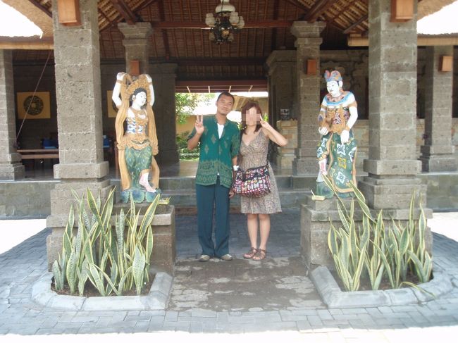 最後に送迎をしてくれたお兄さんとパチリ☆