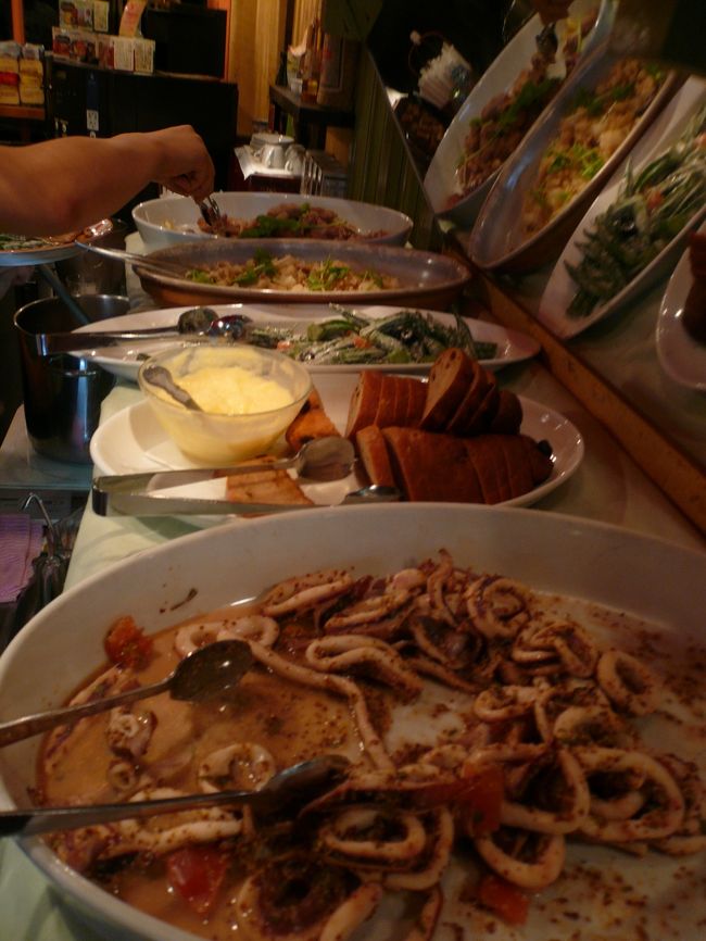 アンティパスト＆サラダバーのコーナー