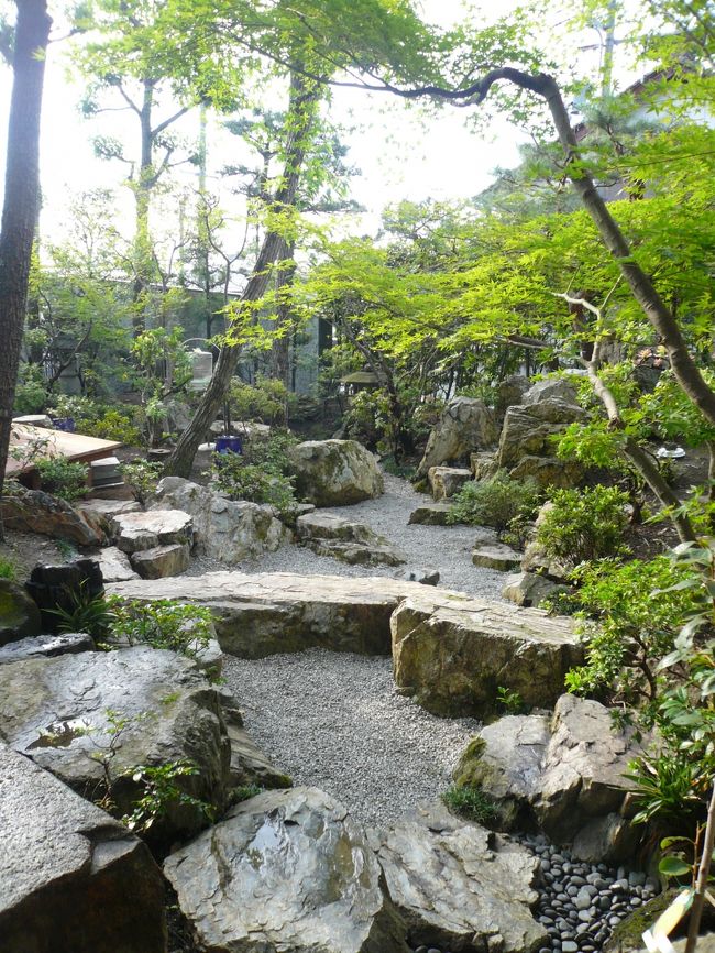 枯山水に仕上げたそうです。