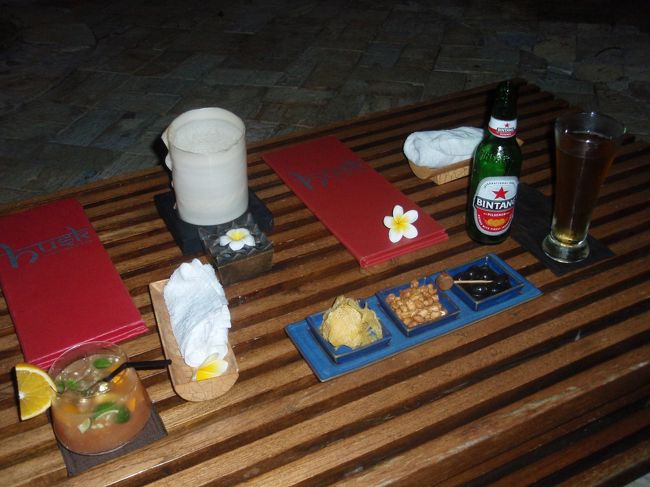 カクテルとビンタンビールとおつまみ☆