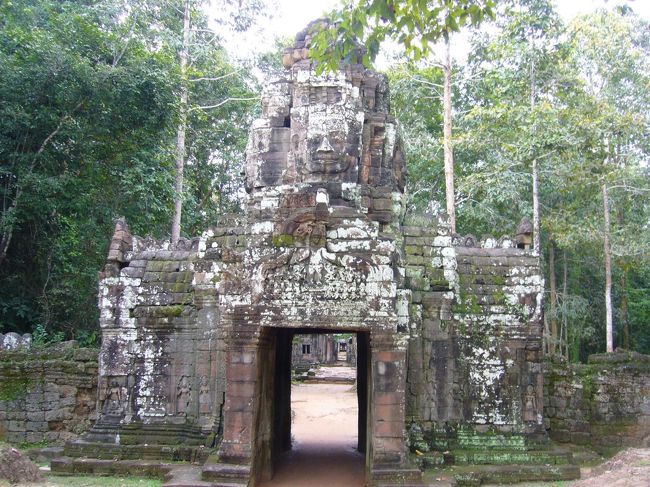 お次はタソム。<br />雨が本降りになってきちゃったので、傘を差しながらの見学です。