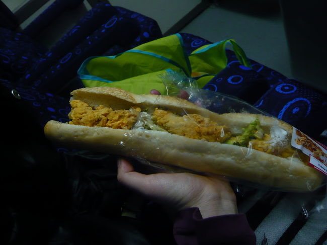 唐揚げドッグ？<br />これ系は失敗なしです(^^)