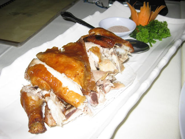ローストダック。<br /><br />こちらもビールにあう。