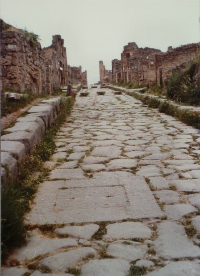 下水も水洗化されており、石製の桝もあった。