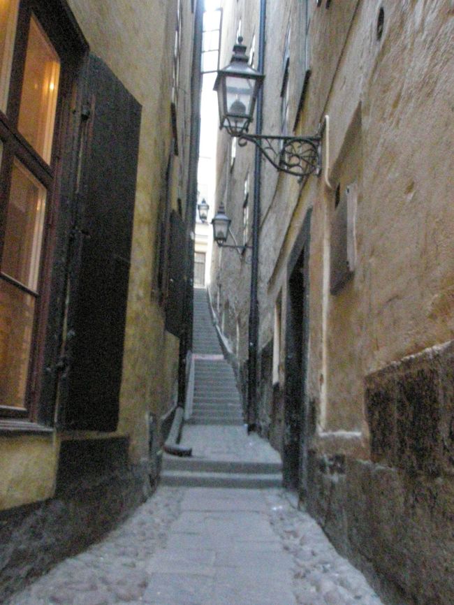 ガムラスタンで一番狭い道