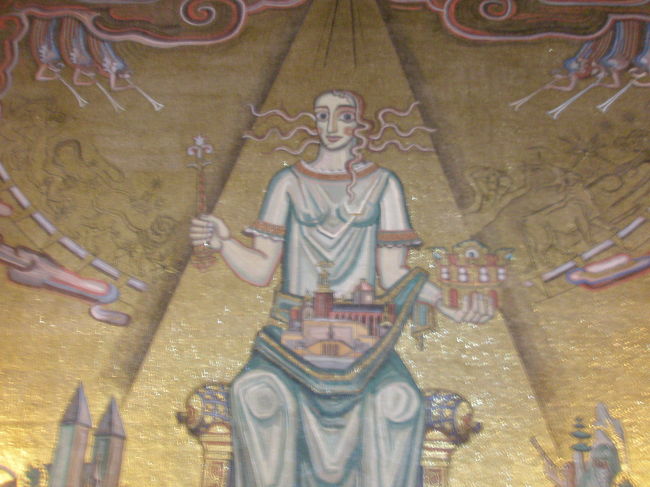 中央に描かれているのが「メーラレンの女王」です。<br />