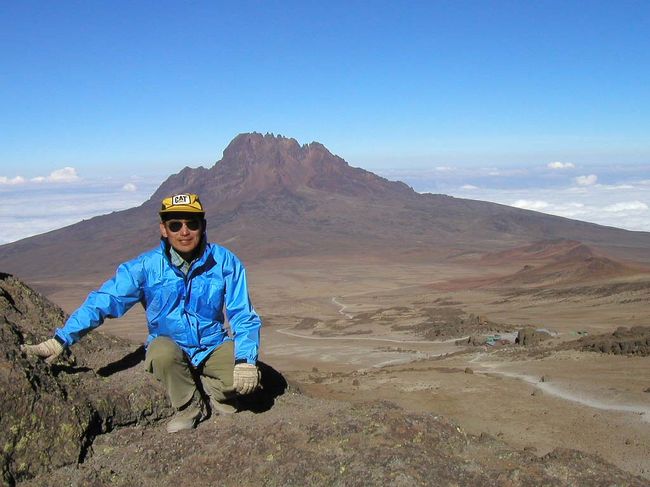 近くを散歩した。