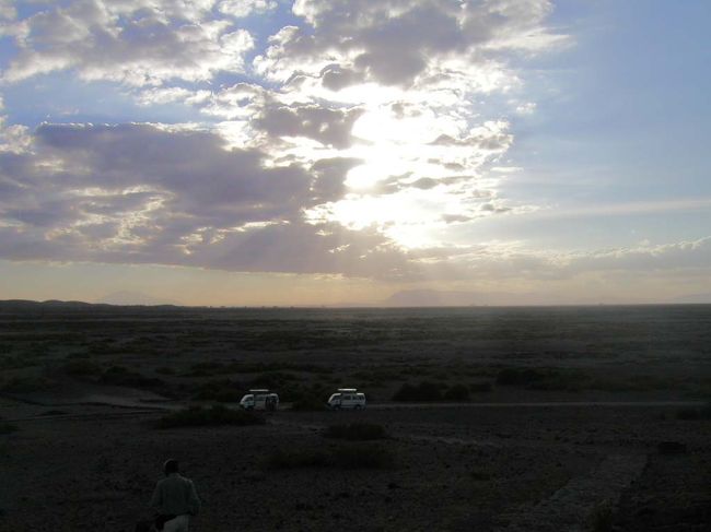 サハリの夕暮れ。
