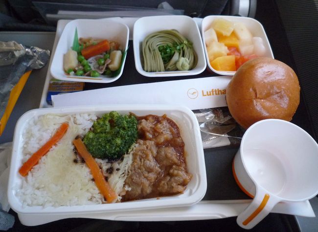 フランクフルト→中部国際空港機内食