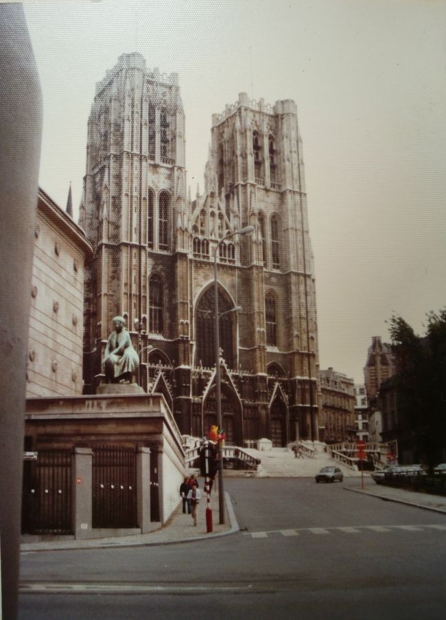 <br />ブリュッセル市内はゴシック調の建築物が多い。