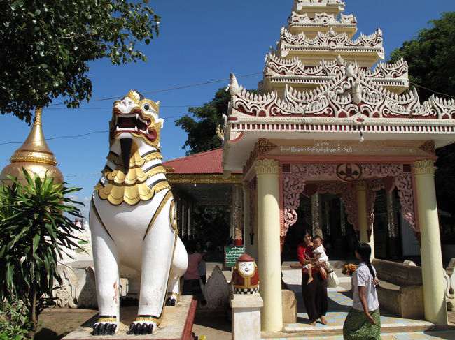 タナカを塗った顔のまま、次に向かったのはブーパヤー・パヤー。<br />地元の人が自分の顔をじろじろ見てくる。。。（−−；