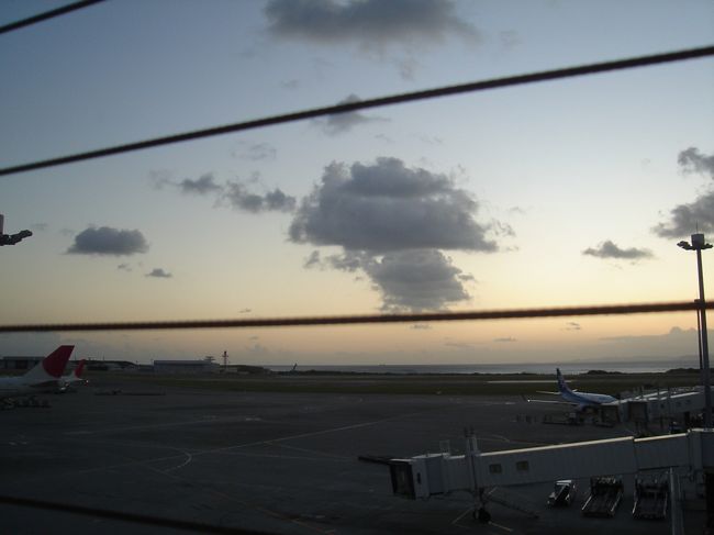 空港の見学者デッキにて。<br /><br />沖縄の人は人懐こくて温かい人が多く、大好きな場所になりました。<br />実は沖縄へ行くのはあんまり乗り気じゃなかったんですが･･･。<br />今度はいつ来れるかな？<br />そして、離島にもリベンジしたいです。<br /><br /><br />P.S.なかなか完成しない上に、長い旅行記を最後まで読んで頂き有難うございます。
