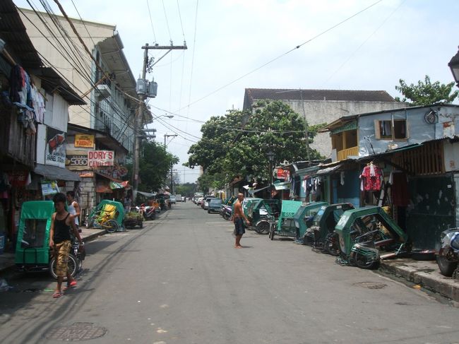 マニラの下町。