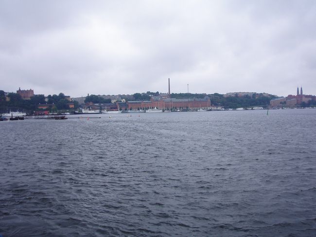 フェリーからの街並み