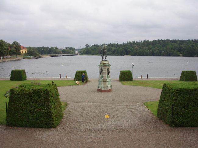 宮殿入り口から見た風景