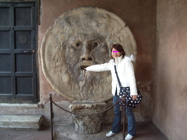 気分はローマの休日。