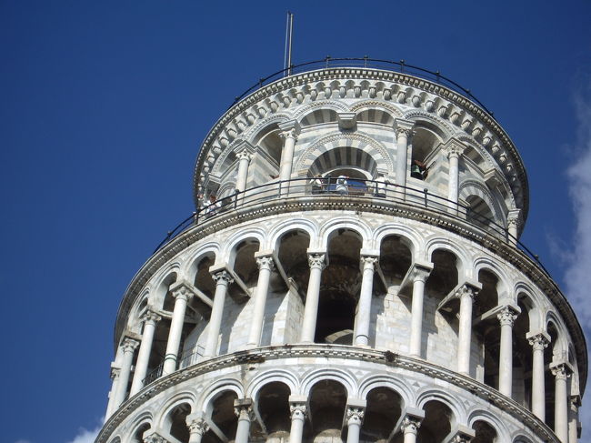 ちっさいです。<br />これだけ高い建物なのです。<br />あー、気分はガリレオ。