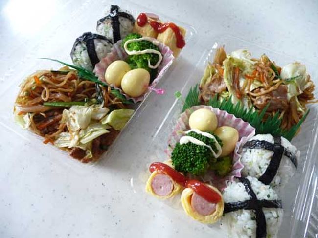 今日のお弁当は手作り