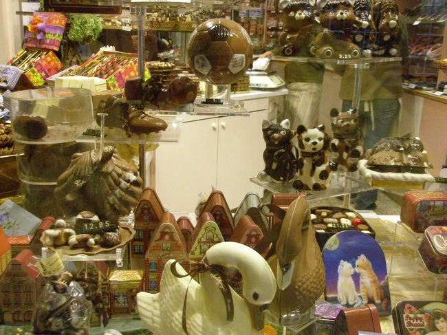 これ、全部チョコレートでできています。