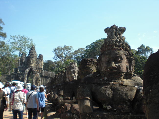 アンコールトム　＠南大門