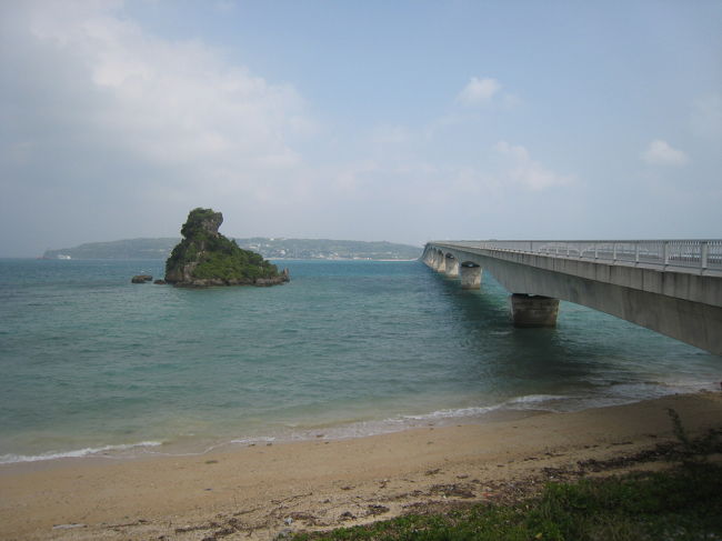 レンタカーで古宇利島へ