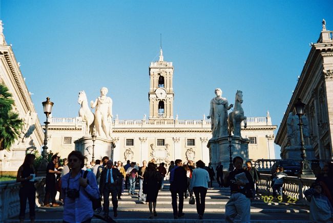 続いて『カピトリーニ美術館』<br /><br />カピトリーノ美術館とコンセルヴェリー美術館の総称。<br /><br />カピトリーノ美術館では『瀕死のガリア人』が有名ですね。