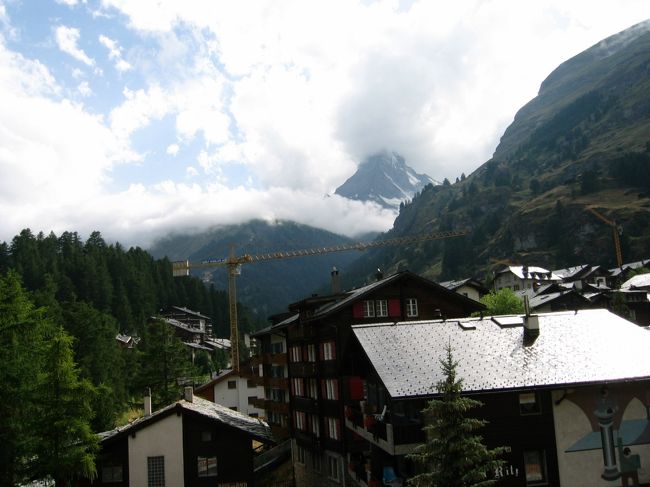 長旅を終えて、ツェルマットに到着！