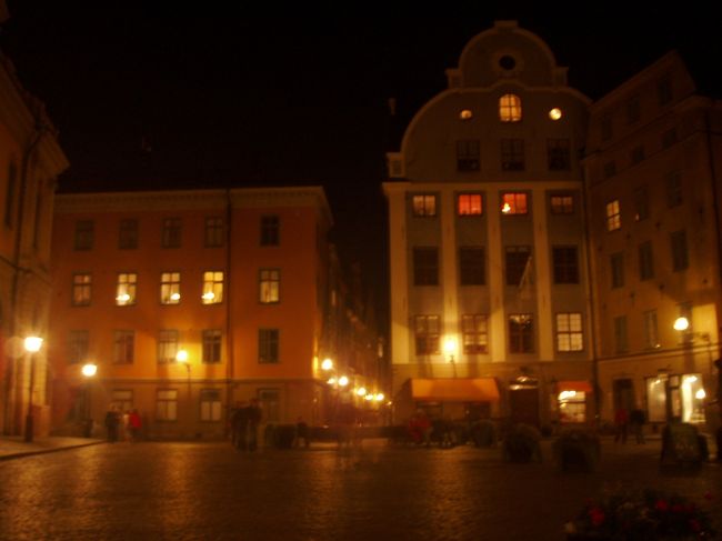 大広場のライトアップ