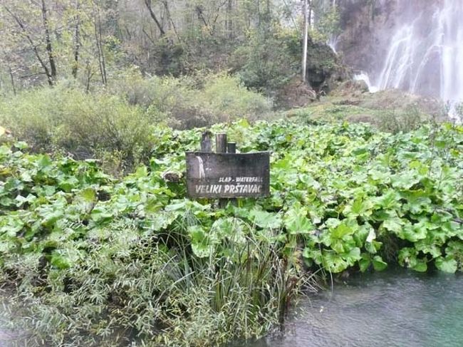 ←プリトヴィッツェ湖群国立公園（上湖群）<br /><br />「VELIKI　PRSTAVAC」滝<br />