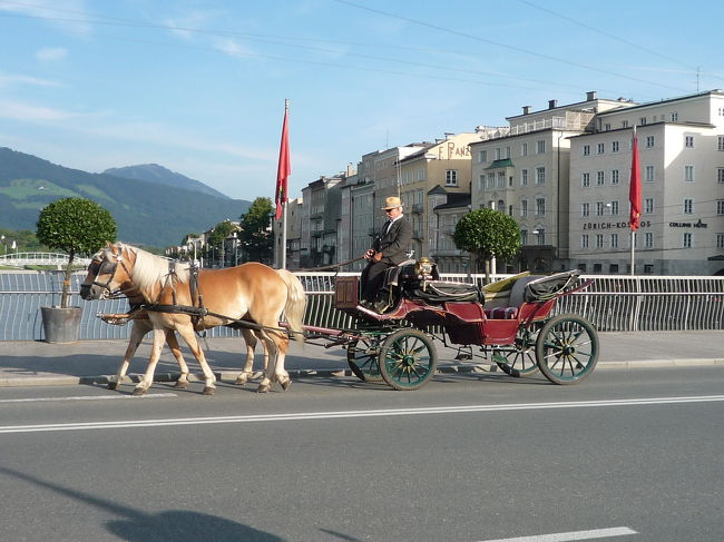 馬車で中世の気分に浸るのもいいですね。
