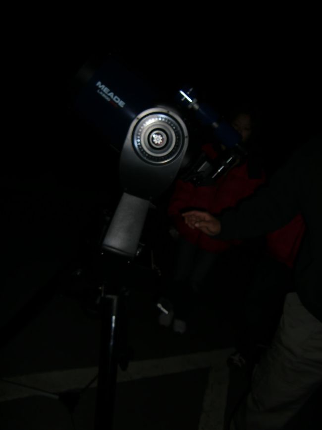 １２０万の望遠鏡。<br /><br />木星の模様までみることができました！！<br /><br />感激☆<br /><br />スバルをはじめてみました！<br /><br />アンドロメダ星雲もステキ！