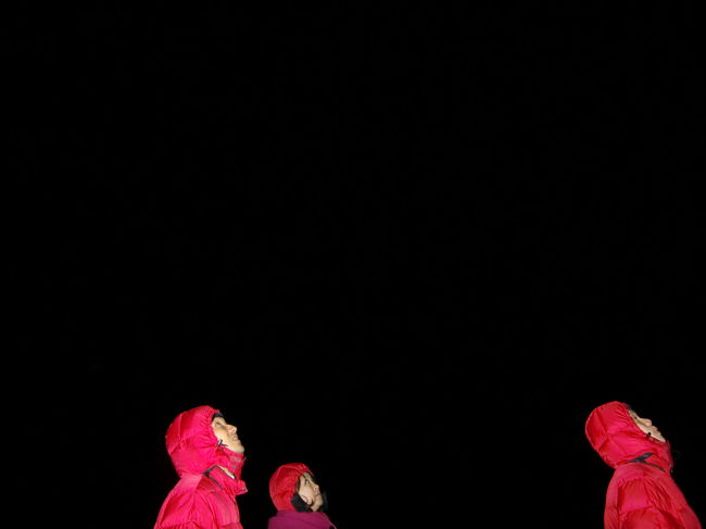 首がこきこき。