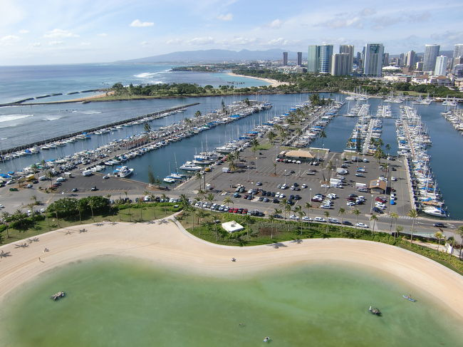 ヨットハーバー。