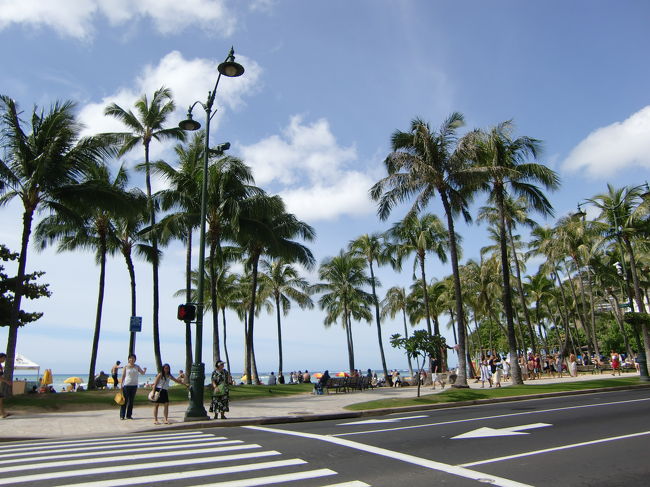 ホノルルに戻ってきました。