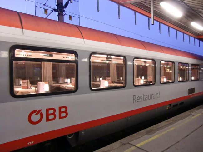 ヨーロッパ（4カ国）国際特急列車の旅②（ウィーン