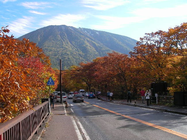 ここからも男体山が見えます！