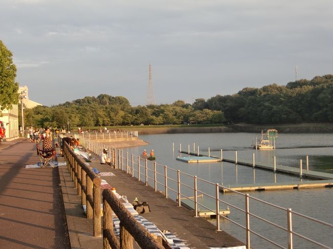 どうやら花火大会の会場にようです。<br />この日は予定もあったので花火はパス。